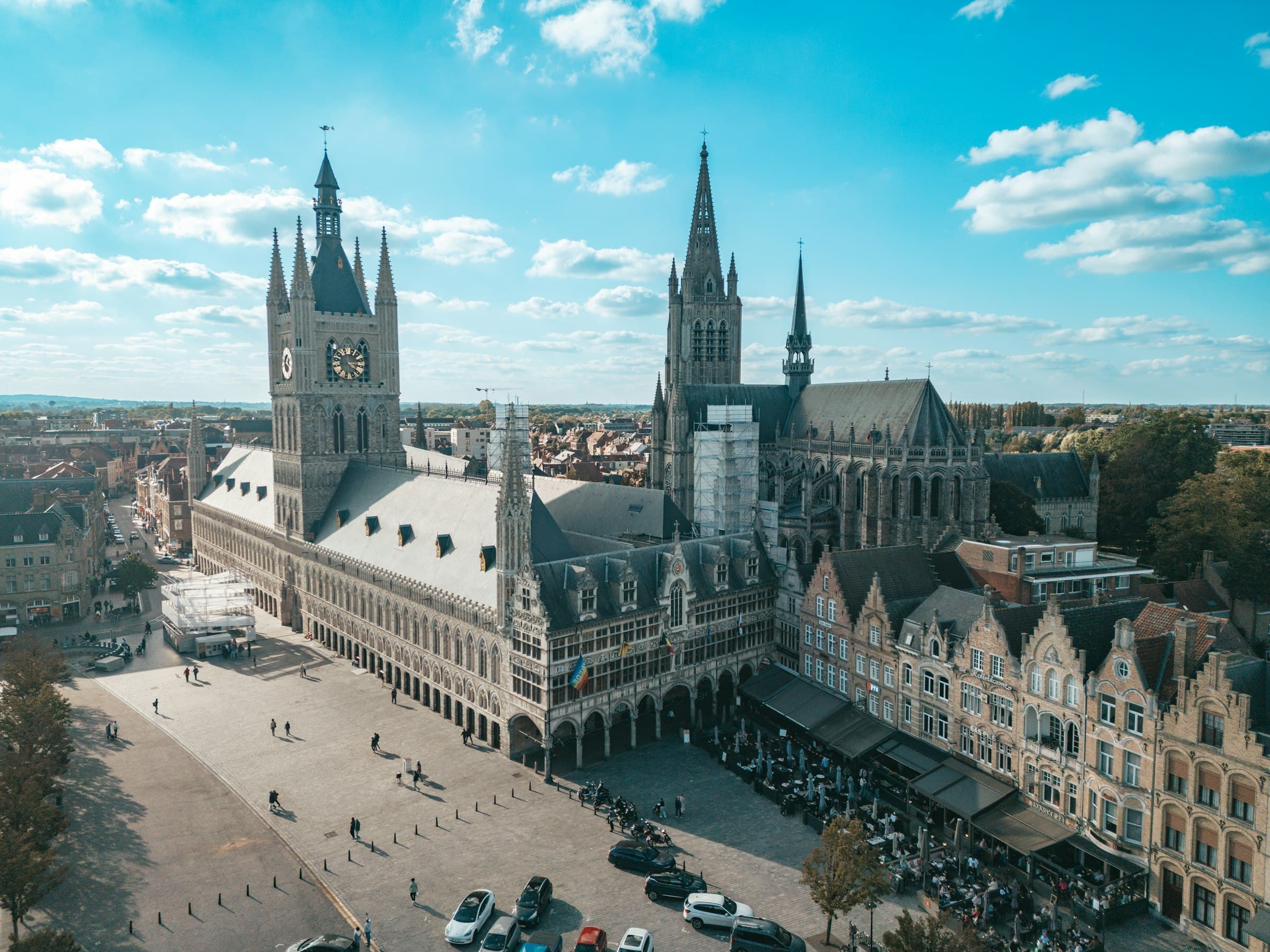 La halle aux draps d'Ypres